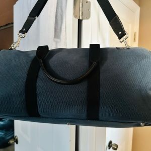 Jack Spade Weekender Bag - Excellent Shape. Blue/green